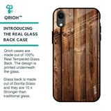 Timber Printed Glass Case for iPhone XR