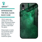 Emerald Firefly Glass Case For iPhone XR