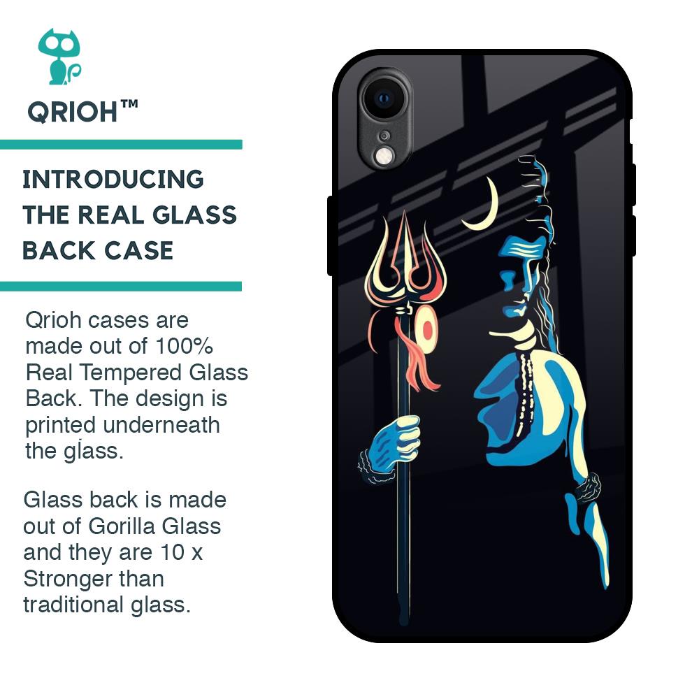 Mahakal Glass Case For iPhone XR