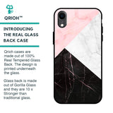 Marble Collage Art Glass Case For iPhone XR