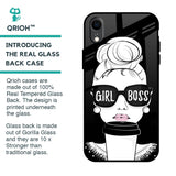 Girl Boss Glass Case For iPhone XR