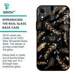 Autumn Leaves Glass Case for iPhone XR