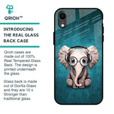 Adorable Baby Elephant Glass Case For iPhone XR
