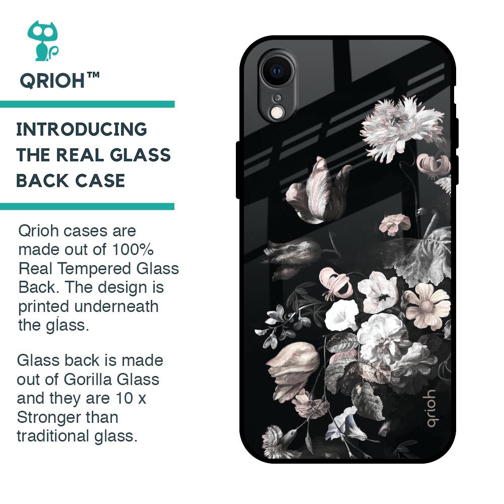 Artistic Mural Glass Case for iPhone XR