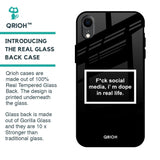 Dope In Life Glass Case for iPhone XR
