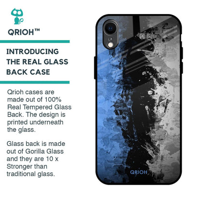 Dark Grunge Glass Case for iPhone XR