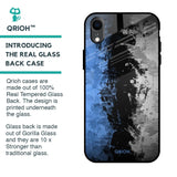 Dark Grunge Glass Case for iPhone XR