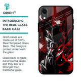 Dark Character Glass Case for iPhone XR