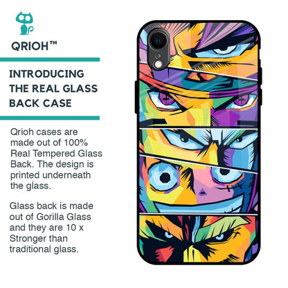 Anime Legends Glass Case for iPhone XR