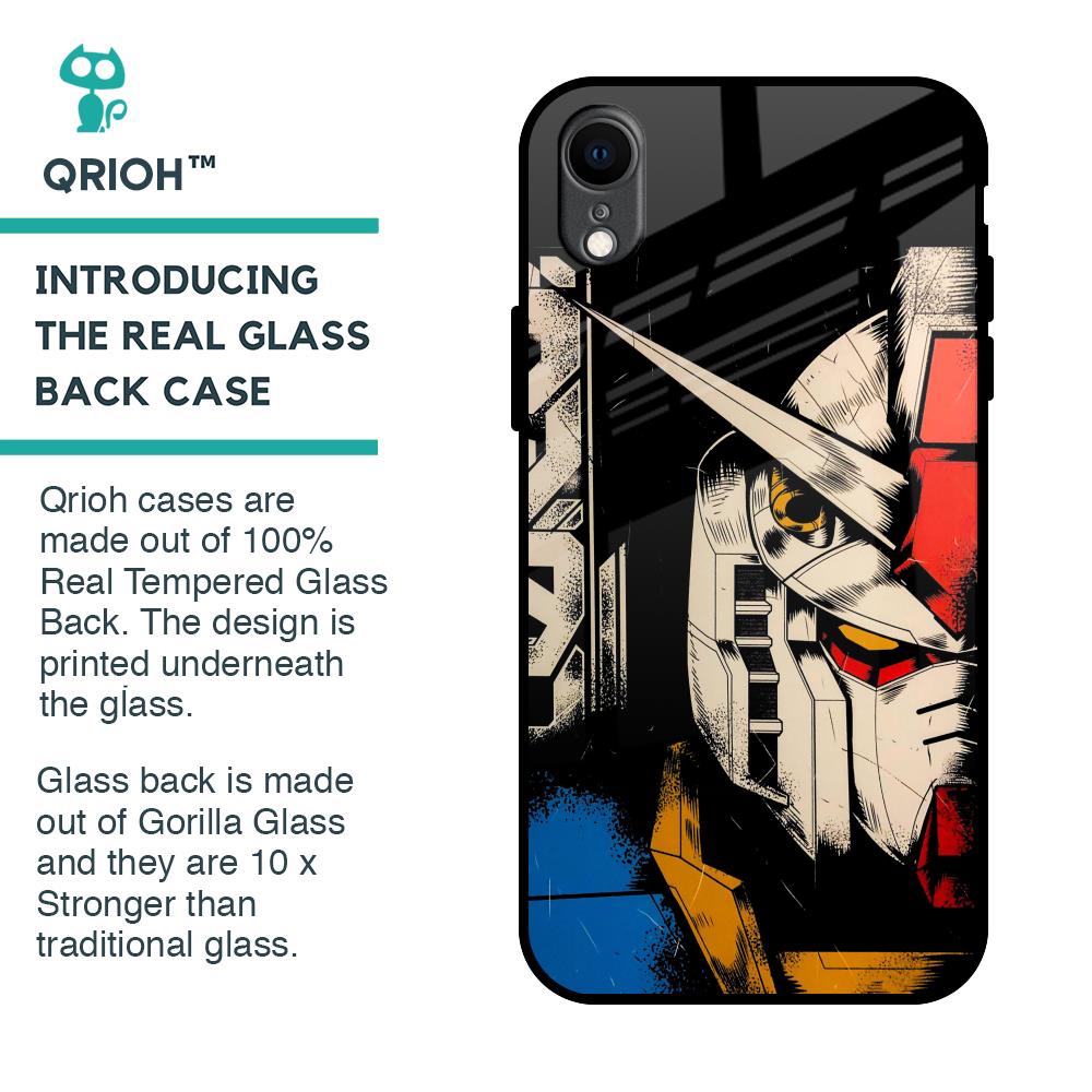Transformer Art Glass Case for iPhone XR