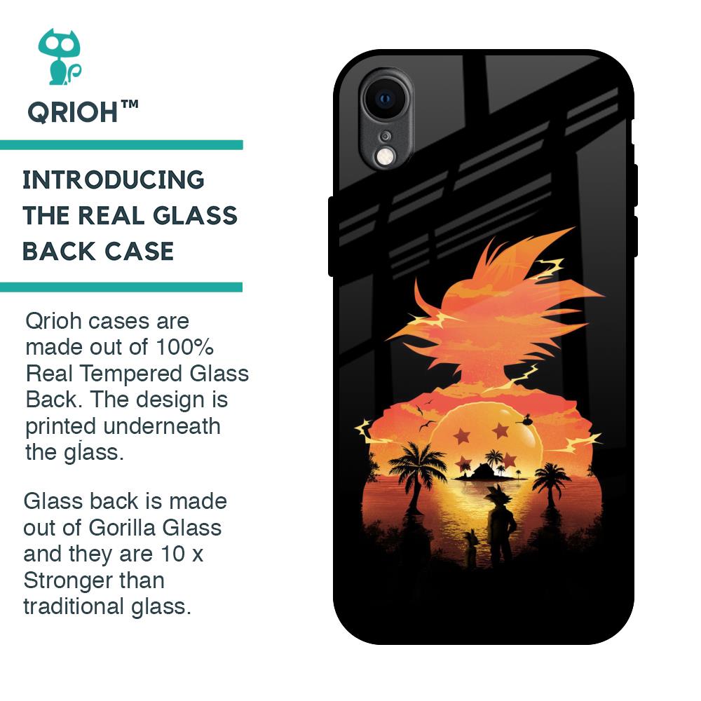 Japanese Paradise Glass Case for iPhone XR