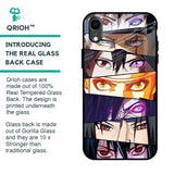 Anime Eyes Glass Case for iPhone XR