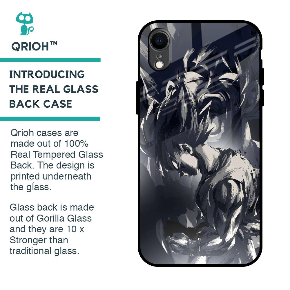 Sketch Art DB Glass Case for iPhone XR