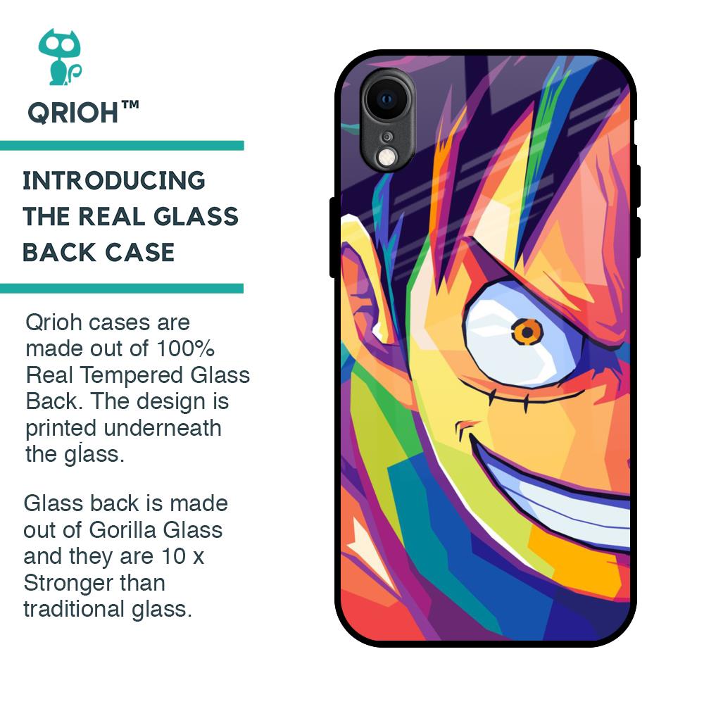 Monkey Wpap Pop Art Glass Case for iPhone XR