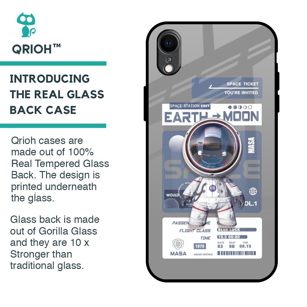 Space Flight Pass Glass Case for iPhone XR