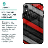 Soft Wooden Texture Glass Case for iPhone XR