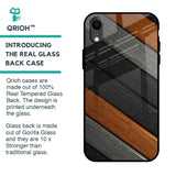 Tri Color Wood Glass Case for iPhone XR