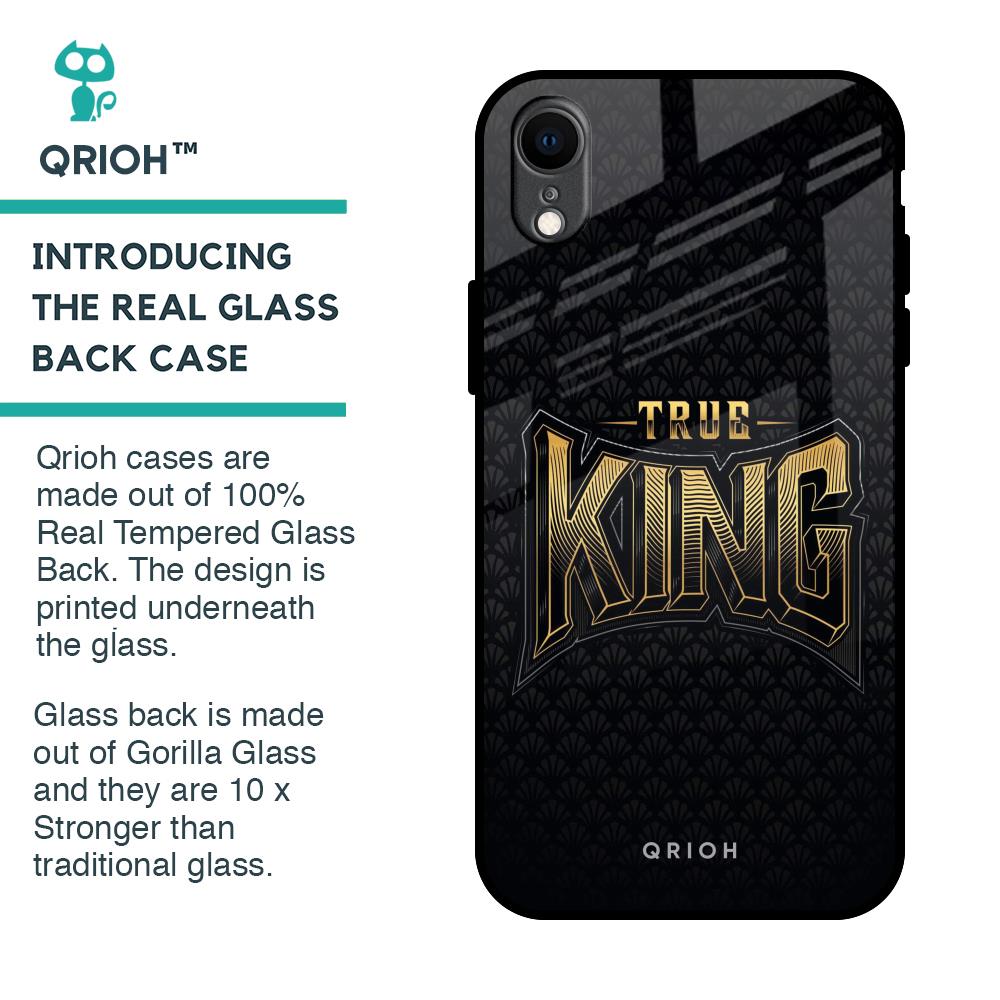 True King Glass Case for iPhone XR