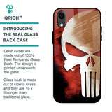 Red Skull Glass Case for iPhone XR