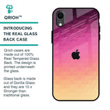 Geometric Pink Diamond Glass Case for iPhone XR