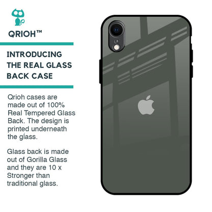 Charcoal Glass Case for iPhone XR