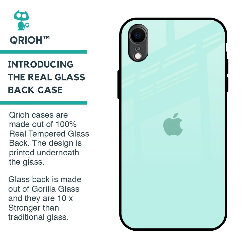 Teal Glass Case for iPhone XR