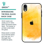 Rustic Orange Glass Case for iPhone XR