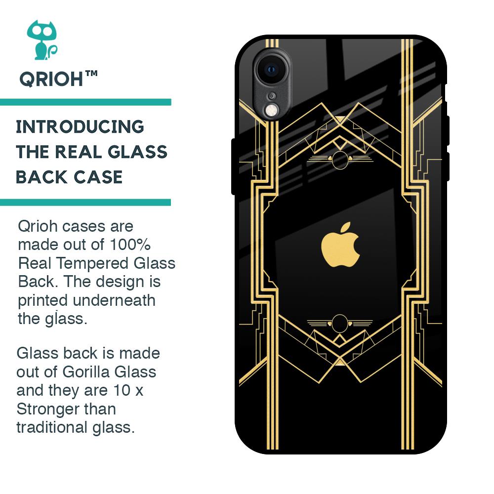 Sacred Logo Glass Case for iPhone XR