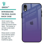 Indigo Pastel Glass Case For iPhone XR