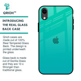 Cuba Blue Glass Case For iPhone XR