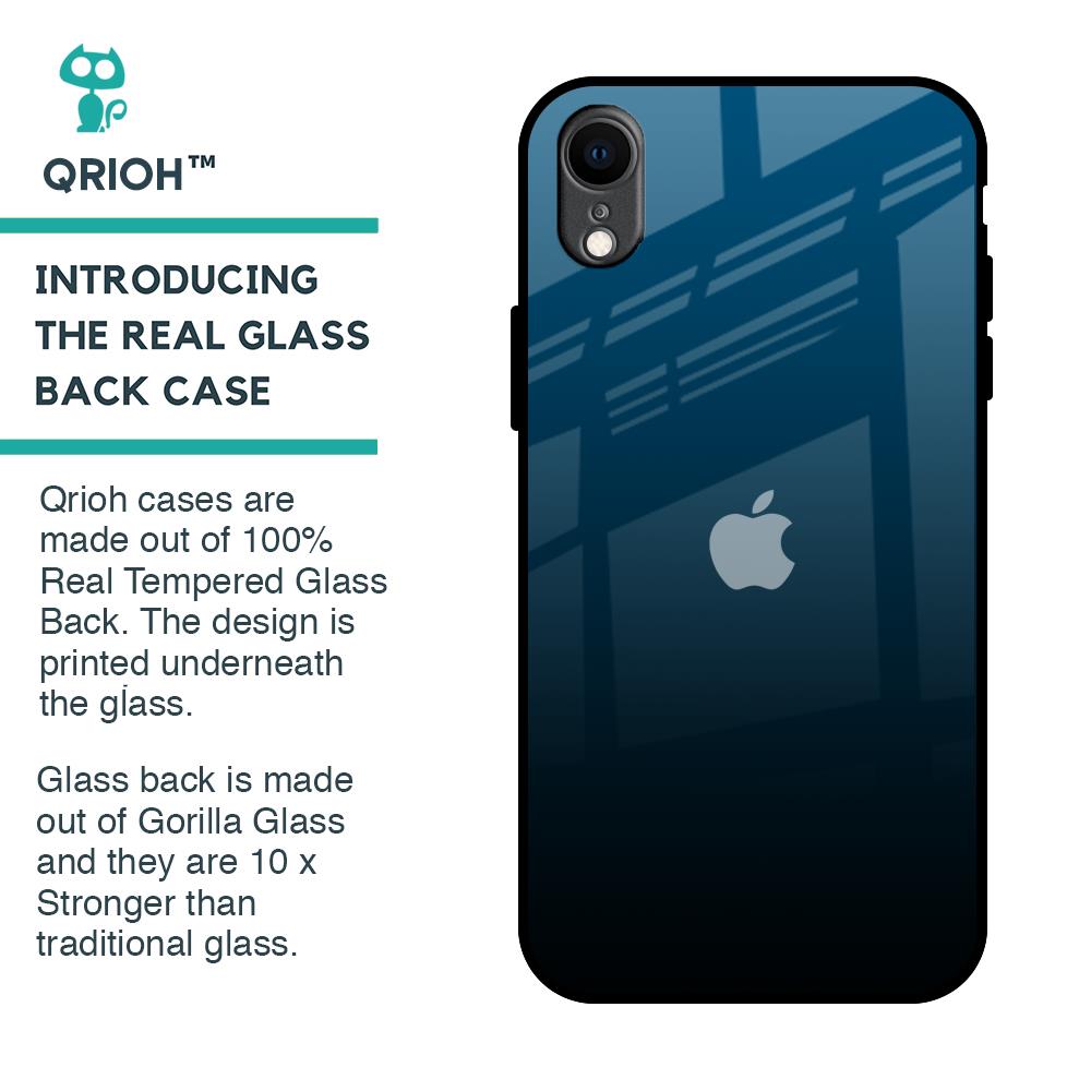 Sailor Blue Glass Case For iPhone XR