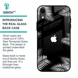 Zealand Fern Design Glass Case For iPhone XR