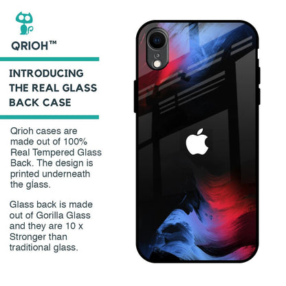 Fine Art Wave Glass Case for iPhone XR
