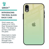 Mint Green Gradient Glass Case for iPhone XR