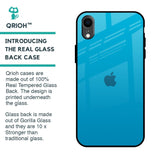 Blue Aqua Glass Case for iPhone XR
