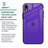 Amethyst Purple Glass Case for iPhone XR