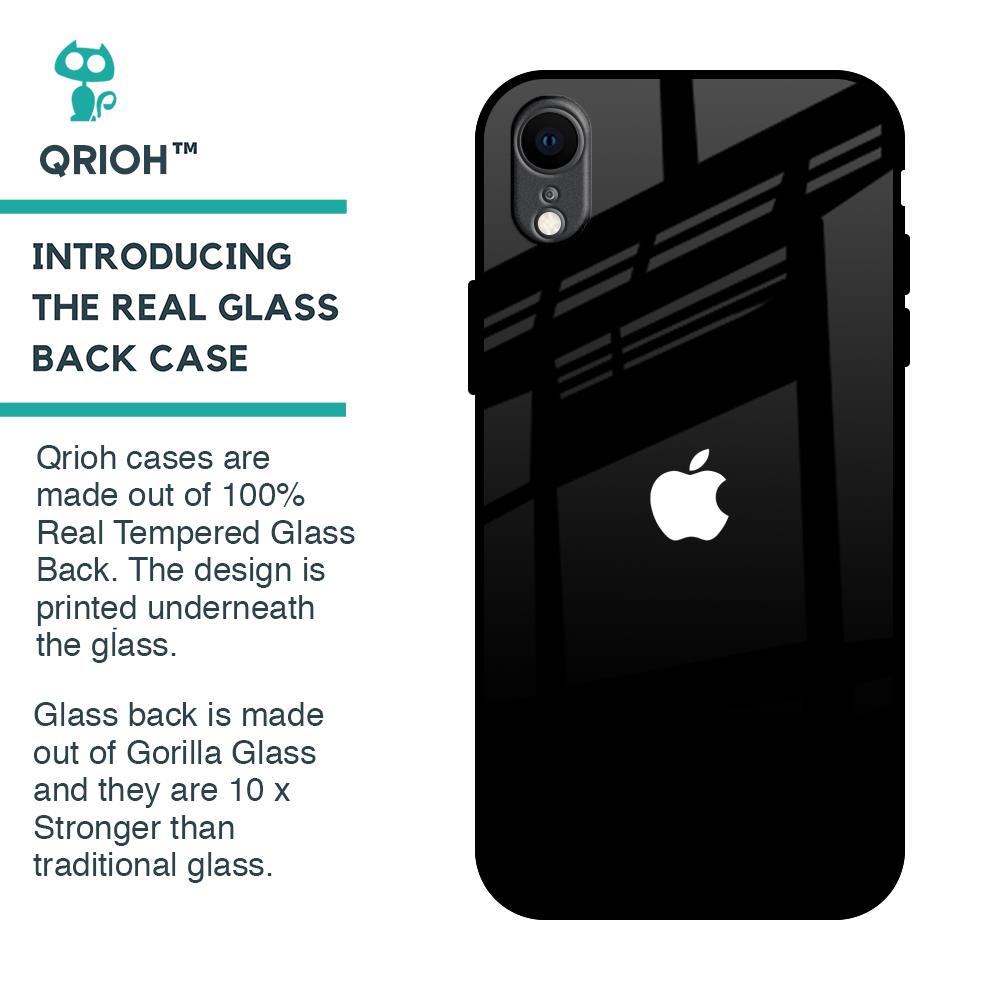 Jet Black Glass Case for iPhone XR