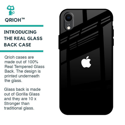 Jet Black Glass Case for iPhone XR