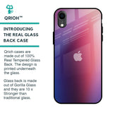 Multi Shaded Gradient Glass Case for iPhone XR