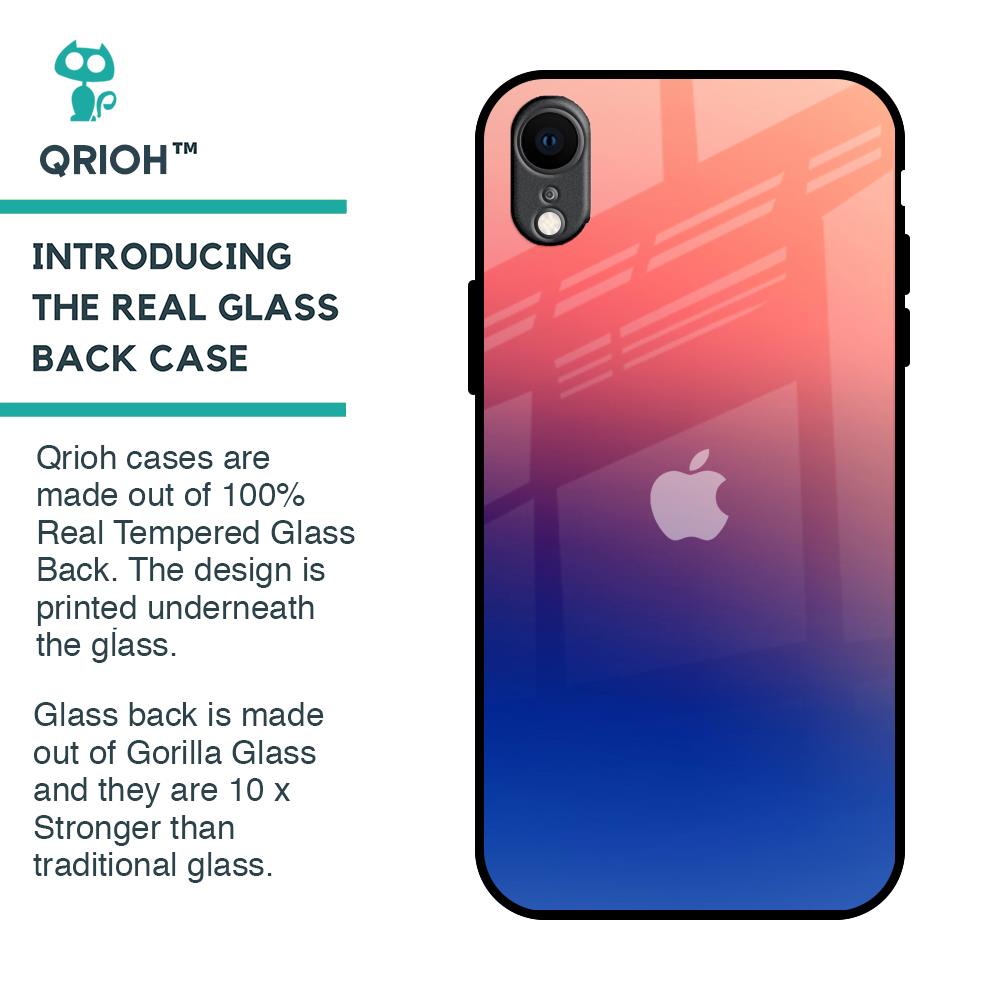Dual Magical Tone Glass Case for iPhone XR