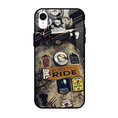 Ride Mode On Apple iPhone XR Glass Cases & Covers Online