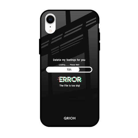 Error Apple iPhone XR Glass Cases & Covers Online
