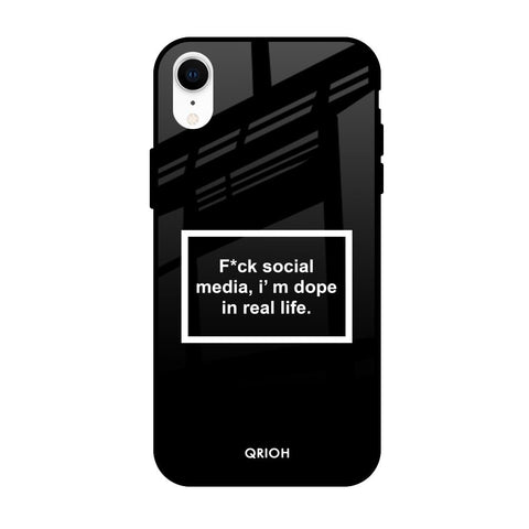 Dope In Life Apple iPhone XR Glass Cases & Covers Online