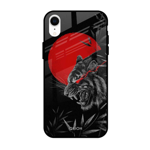 Red Moon Tiger Apple iPhone XR Glass Cases & Covers Online