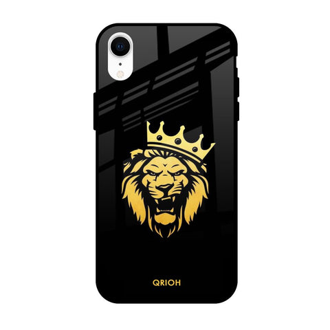 Lion The King Apple iPhone XR Glass Cases & Covers Online
