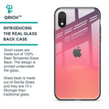 Sunset Orange Glass Case for iPhone XR