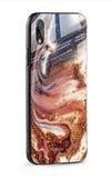 Exceptional Texture Glass Case for iPhone XR