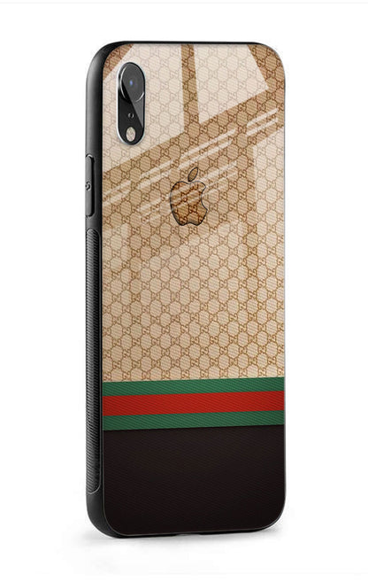 High End Fashion Glass case for iPhone XR