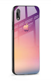 Lavender Purple Glass case for iPhone XR