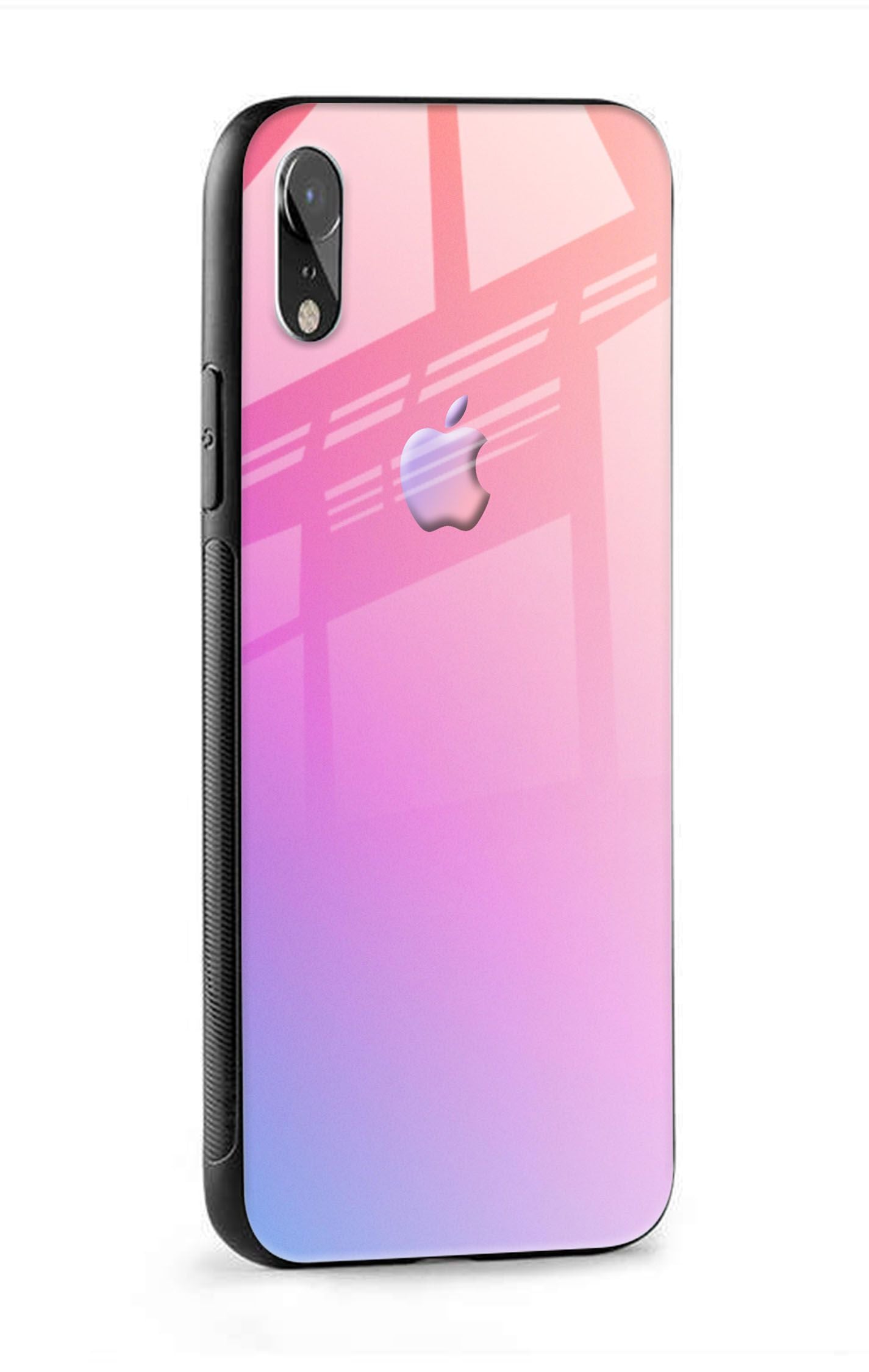 Dusky Iris Glass case for iPhone XR